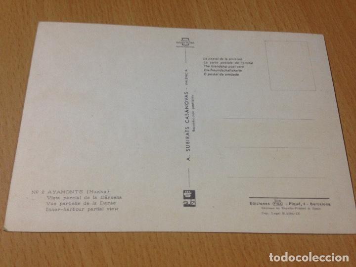 Postales: ANTIGUA POSTAL AYAMONTE HUELVA - Foto 3