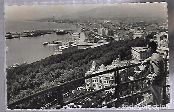 Postales: TARJETA POSTAL DE MALAGA - VISTA PARCIAL DESDE GIBRALEON. 91. GARCIA GARRABELLA