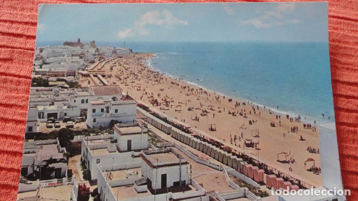 Postales: ANTIGUA POSTAL.PLAYA DE LA COSTILLA.ROTA.GALLEGO N&ordm; GALLEGO A&Ntilde;OS 60