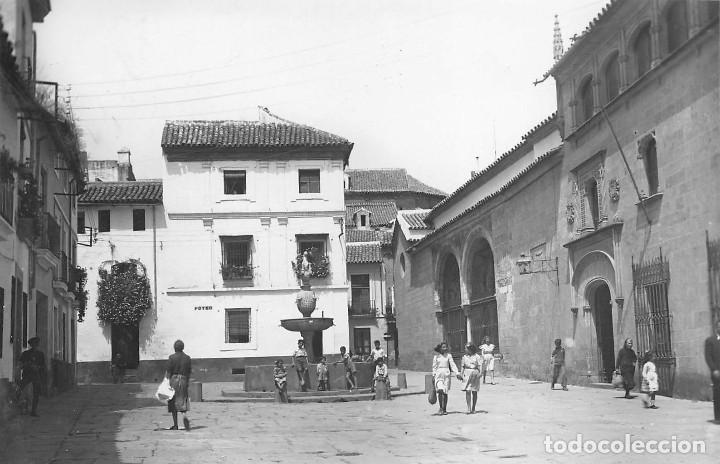 Postales: C&Oacute;RDOBA.-. PLAZA DEL PATIO Y MUSEO DE ROMERO DE TORRES