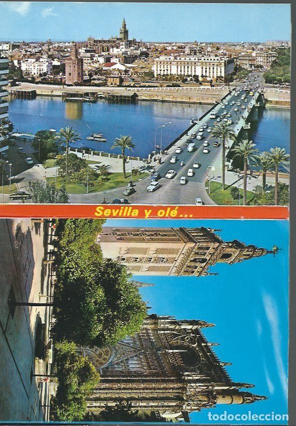 Postales: BLOC DE 12 POSTALES DE  SEVILLA - Foto 1