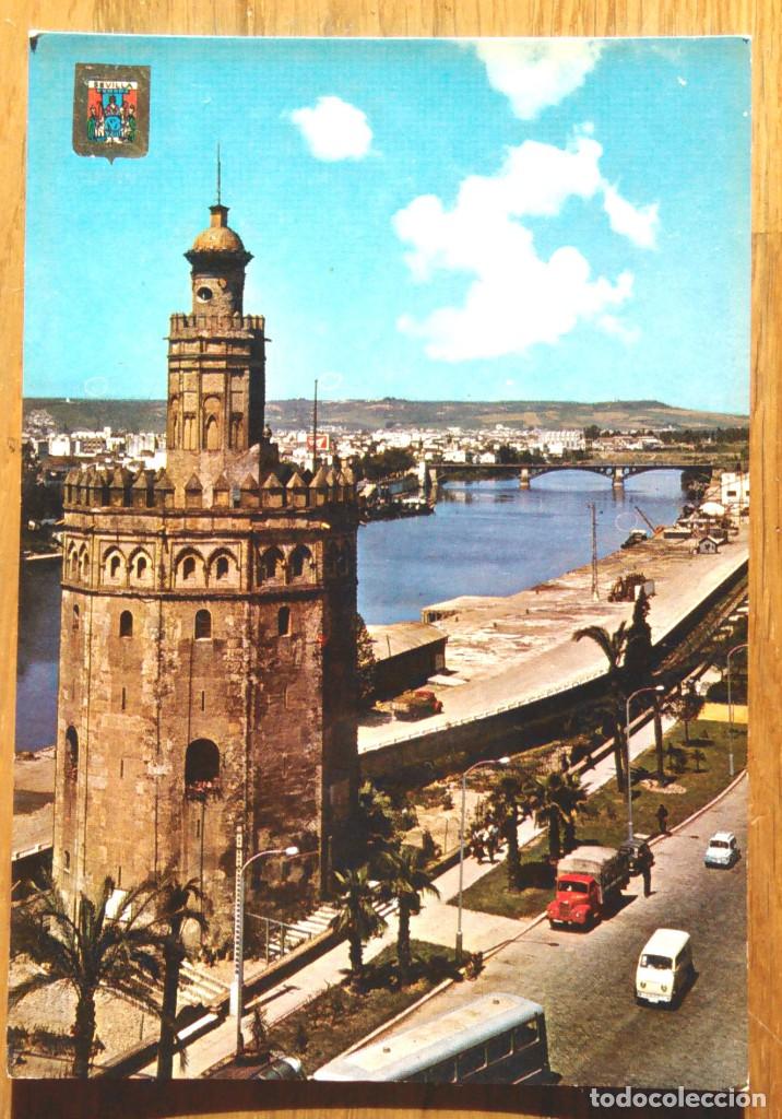 Postales: SEVILLA - TORRE DEL ORO - Foto 1