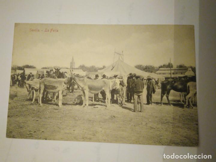 Postales: SEVILLA.  LA FERIA   NO CIRCULADA. - Foto 1