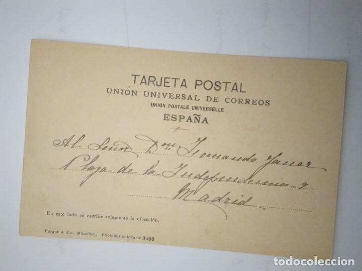 Postales: LOS BA&Ntilde;OS.   M&Aacute;LAGA.  CIRCULADA - Foto 2