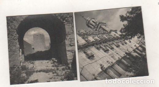 Postales: DOS FOTOGRAFIAS JAEN. FOTO SOMOZA. MATASELLO DEL FOT&Oacute;GRAFO EN EL REVERSO. 5,50 X 5,50 CM