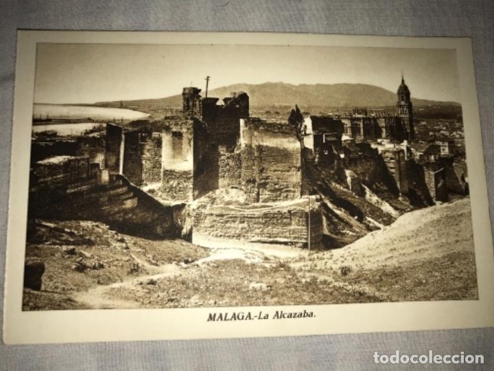 Postales: ANTIGUA POSTAL MALAGA LA ALCAZABA ROISIN