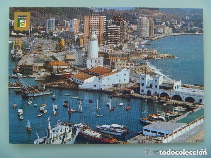Postales: POSTAL DE MALAGA : LA FAROLA , PASEO MARITIMO. - Foto 1