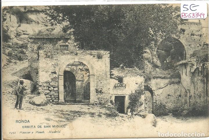 Postales: (PS-53344)POSTAL DE RONDA-ERMITA DE SAN MIGUEL