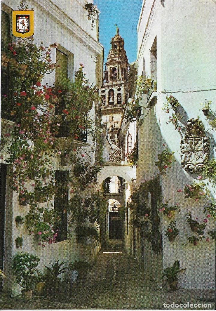 Postales: CORDOBA, CALLEJA DE LAS FLORES - ESCUDO DE ORO N&ordm; 1 - EDITADA EN 1963 - S/C