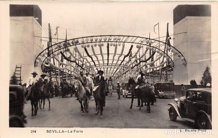 Postales: SEVILLA.- LA FERIA - Foto 1