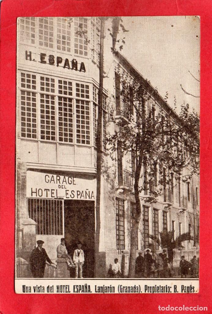 Postales: lanjaron. hotel espa&ntilde;a - Foto 1