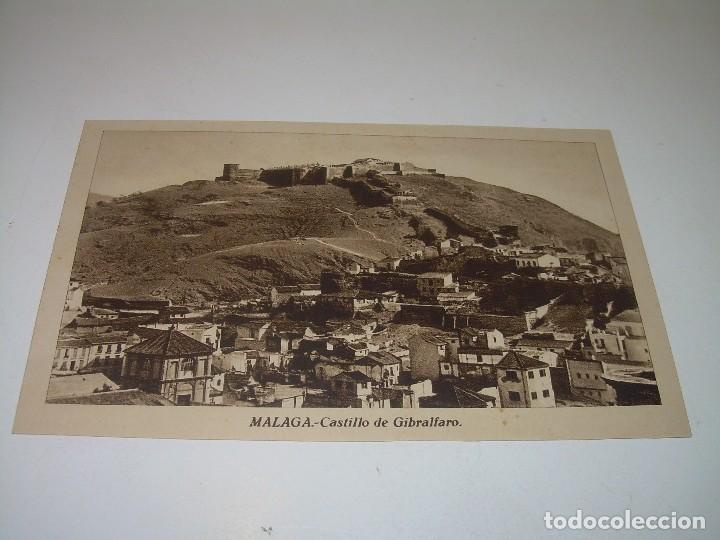 Postales: ANTIGUA POSTAL......MALAGA.