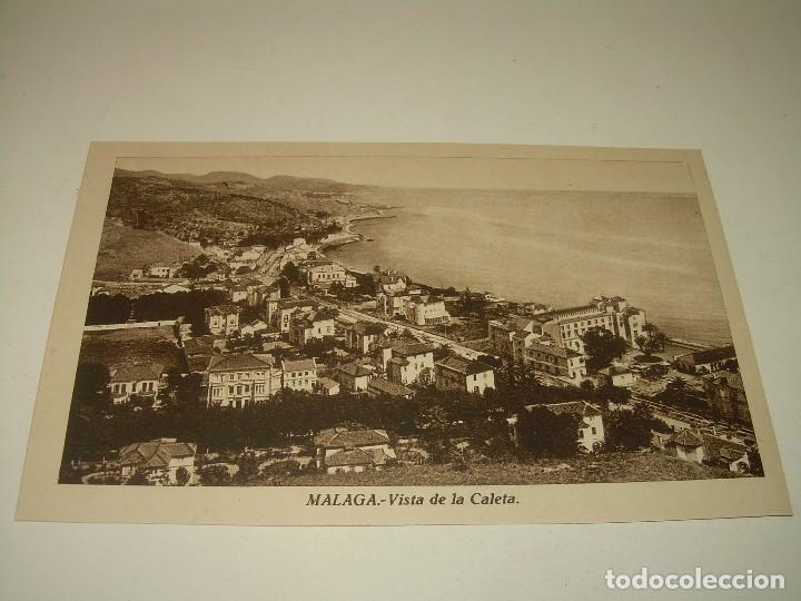 Postales: ANTIGUA POSTAL......MALAGA.