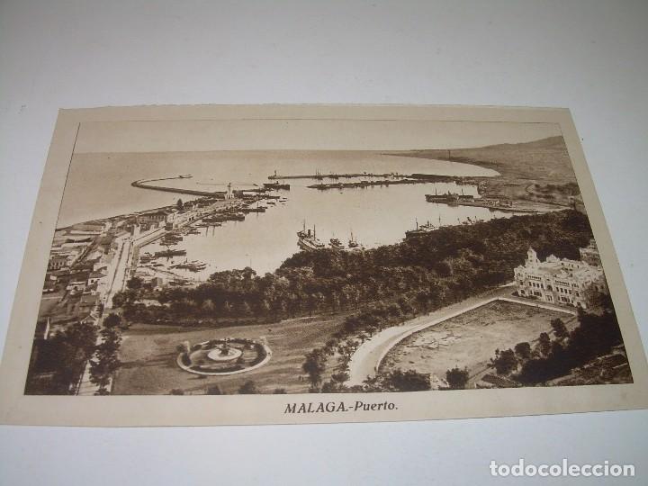 Postales: ANTIGUA POSTAL......MALAGA.