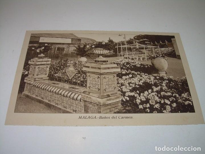 Postales: ANTIGUA POSTAL......MALAGA.