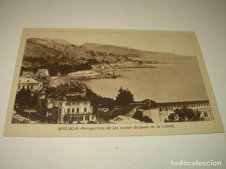Postales: ANTIGUA POSTAL......MALAGA.
