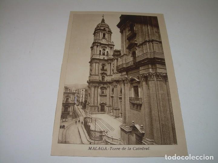 Postales: ANTIGUA POSTAL......MALAGA.