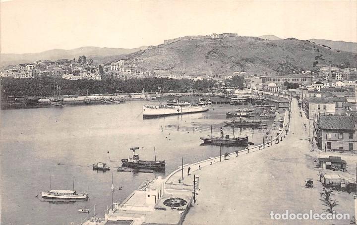 Postales: M&Aacute;LAGA.- PUERTO