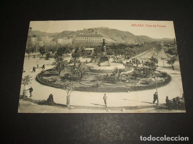 Postales: MALAGA VISTA DEL PARQUE - Foto 1
