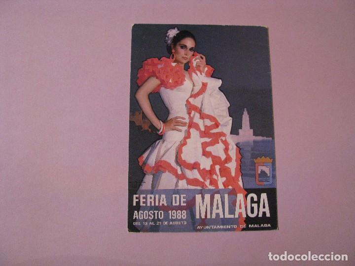 Postales: POSTAL DE MALAGA. FERIA DE AGOSTO 1988.