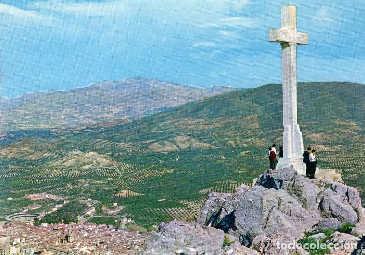 Postales: CASTILLO SANTA CATALINA JAEN A&ntilde;O 1970