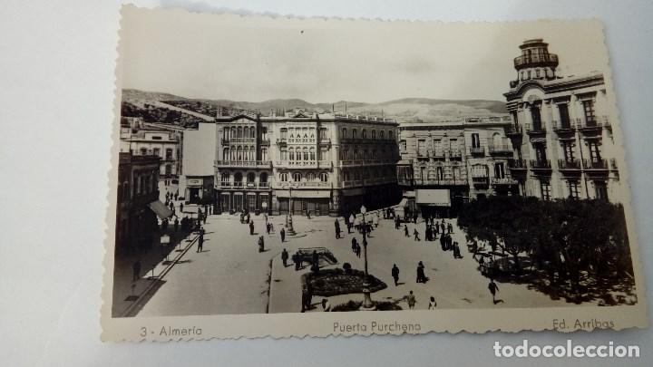 Postales: POSTAL DE ALMERIA ANTIGUA PUERTA PURCHENA N&ordm; 3 ED. ARRIBAS