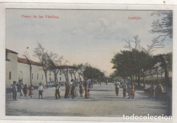 Postales: Paseo de las Vistillas Andujar. Jaen. Hijos de Luis Delgado. Sin circular.