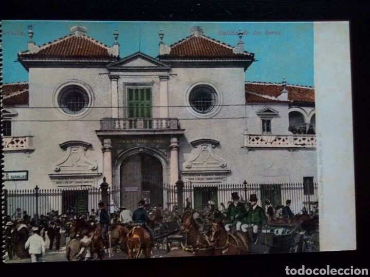 Postales: Postal de Sevilla. Salida de los toros. - Foto 1