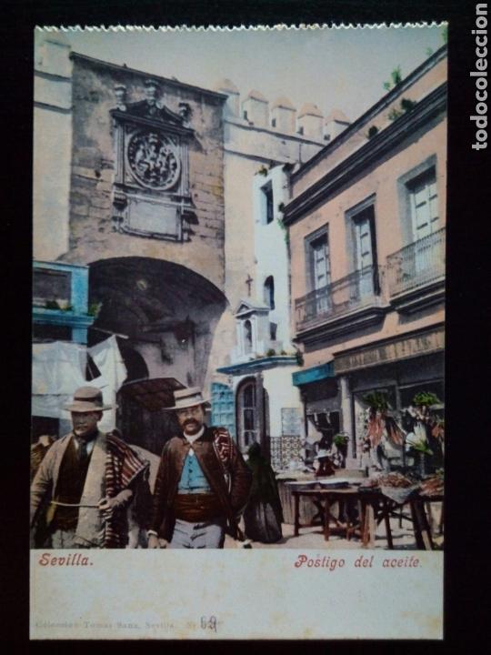Postales: Postal de Sevilla. Postigo del aceite. - Foto 1