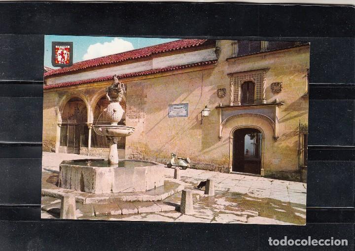 Postales: N. 795. CORDOBA. VISTA DE LA PLAZA DEL POTRO Y MUSEO ROMERO DE TORRES.