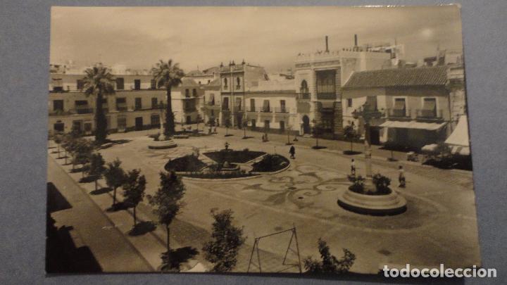 Postales: ANTIGUA POSTAL.PLAZA CABILDO.SANLUCAR DE BARRAMEDA.ARRIBAS N&ordm; 9?
