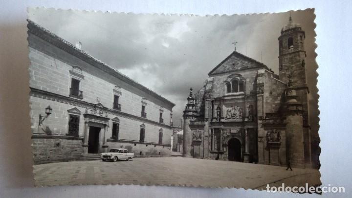 Postales: POSTAL UBEDA, PARADOR DEL TURISMO Y CAPILLA DEL SALVADOR, ESCRITA