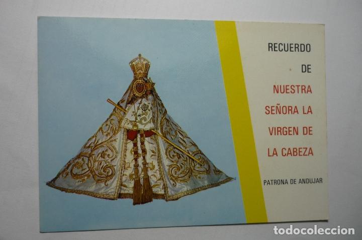 Postales: postal andujar.-patrona virgen de la cabeza
