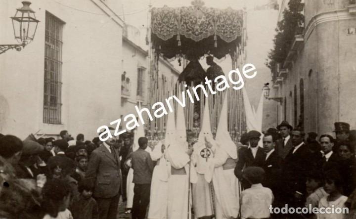 Cartoline: SEMANA SANTA DE SEVILLA, A&Ntilde;OS 20, EL PALIO DE LA AMARGURA POR LA CALLE TORREJON