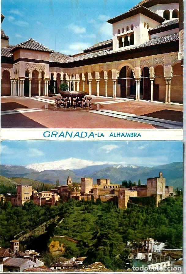 Postales: BLOC DE 12 POSTALES DE GRANADA - ARTE Y ENSUE&Ntilde;O -