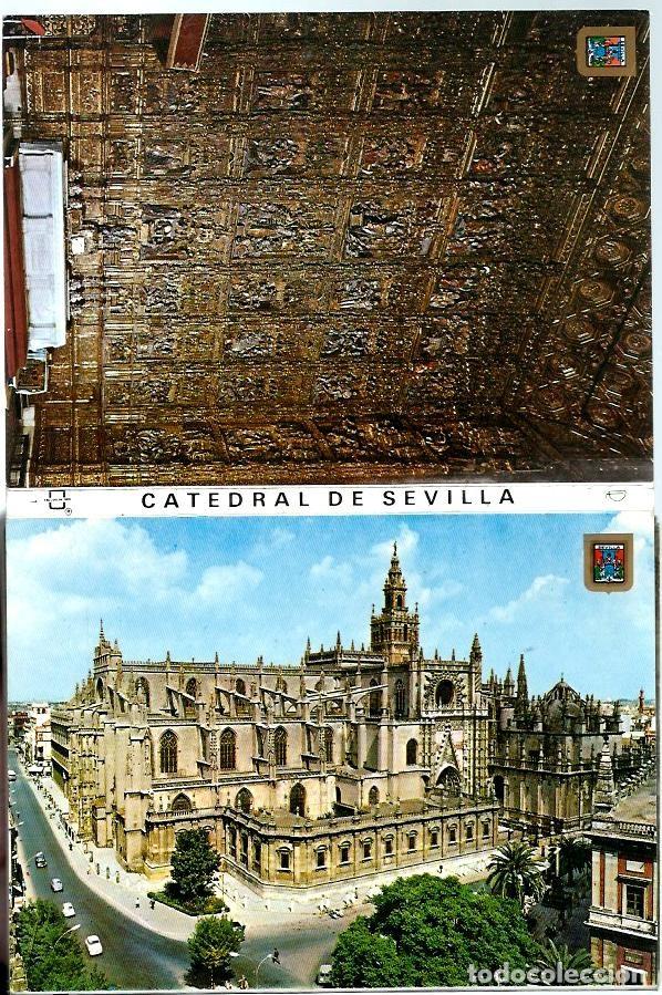 Postales: BLOC DE 10 POSTALES DE LA CATEDRAL DE SEVILLA
