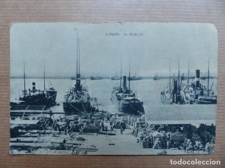 Postales: ALMERIA - EL MUELLE - Foto 1