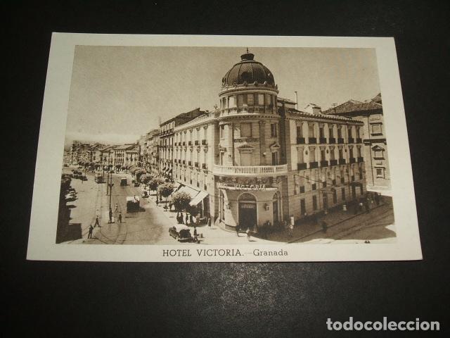 Postales: GRANADA HOTEL VICTORIA - Foto 1