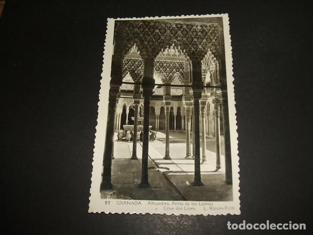 Postales: GRANADA ALHAMBRA PATIO DE LOS LEONES - Foto 1
