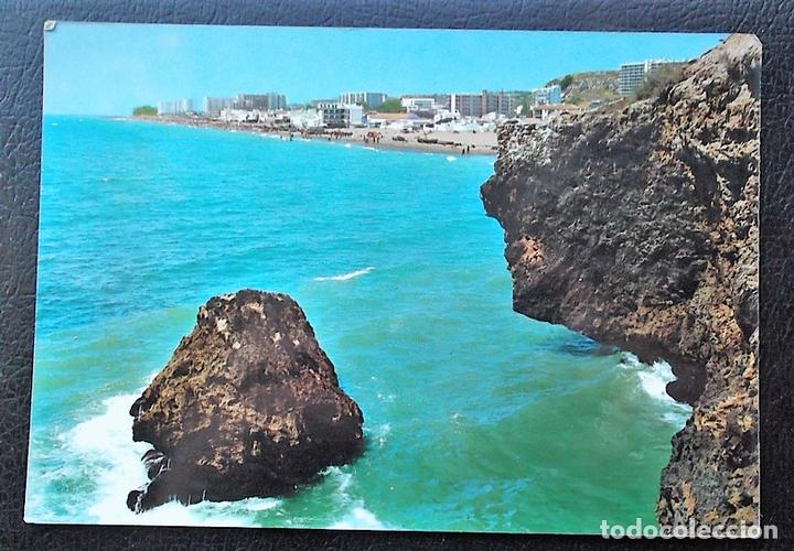 Postales: Torremolinos (M&aacute;laga). 1592 Playas de La Carihuela. Postales Costa del Sol. Nueva