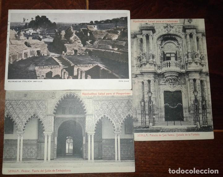 Postales: 4 POSTALES DE SEVILLA - Foto 3