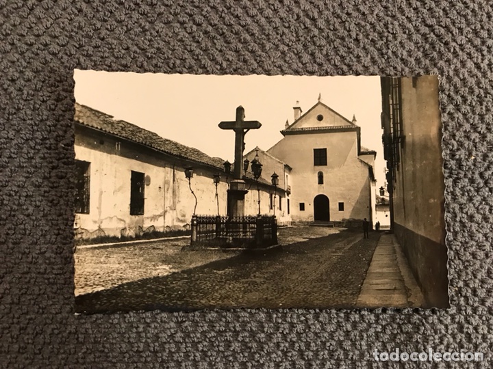 Postales: CORDOBA/Postal No56 Plaza de los Dolores y Cristo de los Dolores (h.1940?)