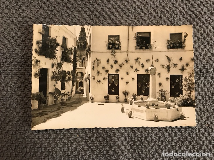 Postales: CORDOBA/Postal No.225. PLAZUELA Y CALLEJA DE LAS FLORES (h.1940?)
