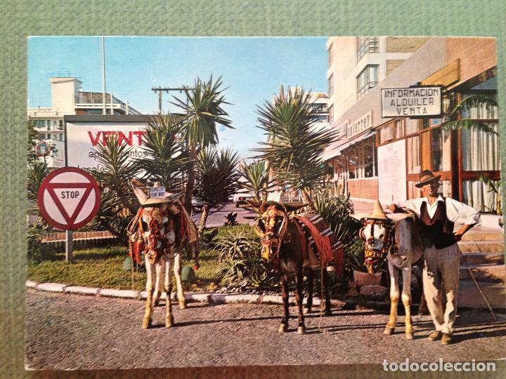 Postales: POSTAL TORREMOLINOS MALAGA ESTAMPA TIPICA DE LA COSTA DEL SOL
