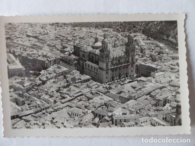 Postales: JAEN.  PANORAMICA DESDE EL CASTILLO.  N&ordm; 112.  ARRIBAS.