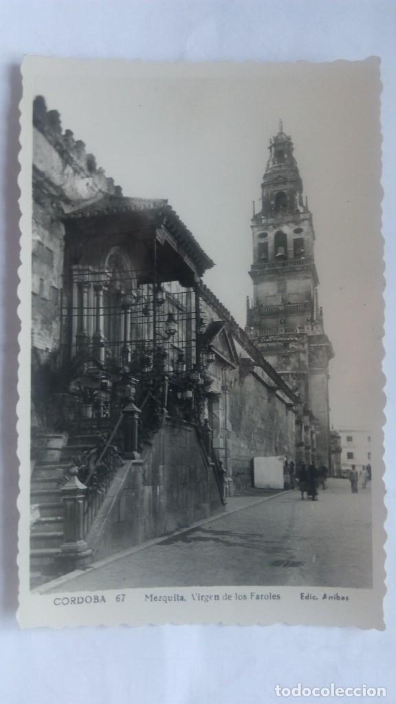 Postales: POSTAL CORDOBA, MEZQUITA, VIRGEN DE LOS FAROLES, N&ordm;67, EDICIONES ARRIBAS