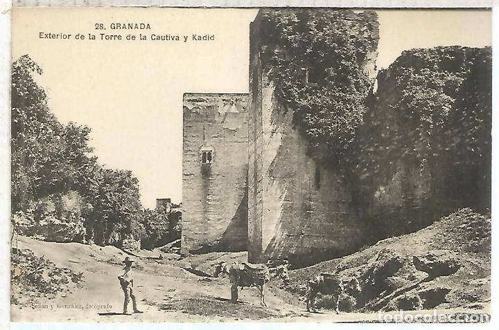 Postales: GRANADA SIN ESCRIBIR ALHAMBRA - Foto 1