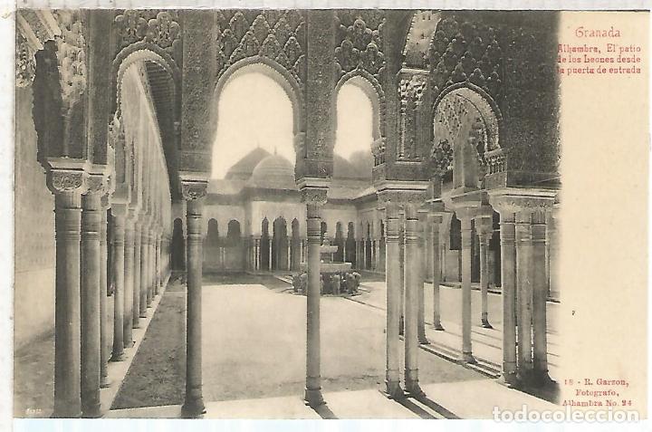 Postales: GRANADA SIN ESCRIBIR ALHAMBRA - Foto 1