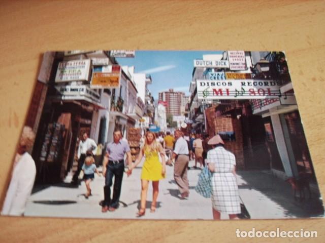 Postales: TORREMOLINOS ( MALAGA )  CALLE DE SAN MIGUEL