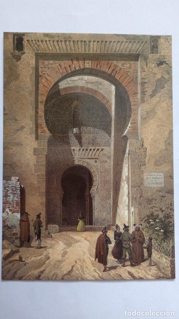 Postales: POSTAL ALHAMBRA, PUERTA DE LA JUSTICIA, ISIDORE TAYLOR, N&ordm; 1, A&Ntilde;O 1988